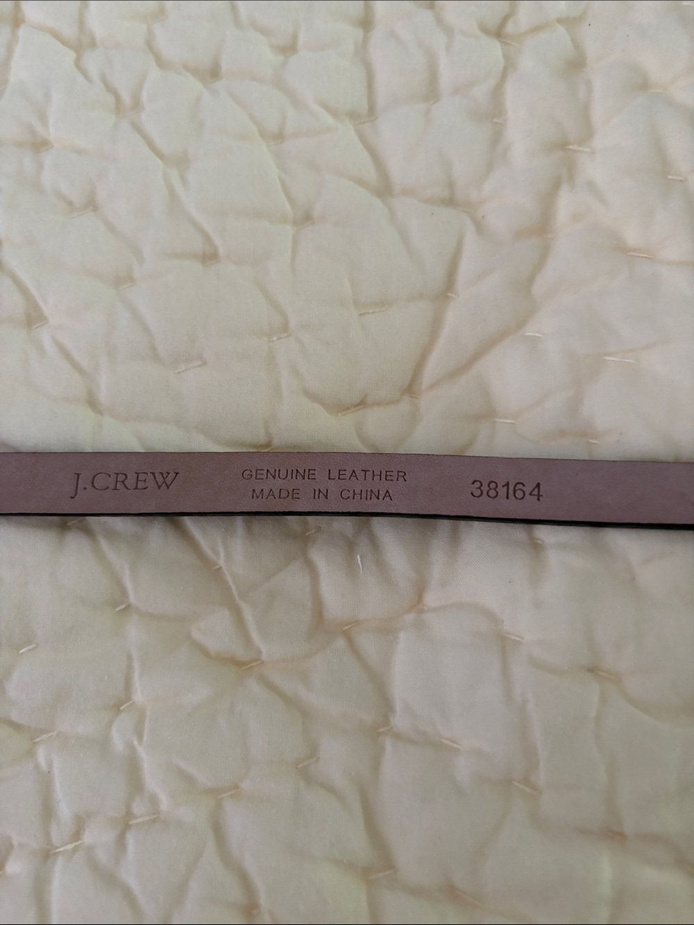 J. Crew Black Skinny Patent Leather Belt with Gold Buckle - Picture 3 of 5